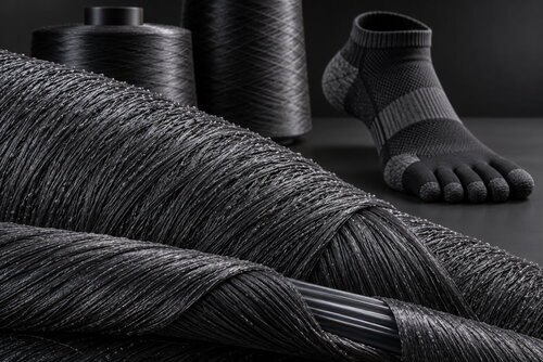 Qmaloft All-Polyester High-Abrasion Five-Toe Socks