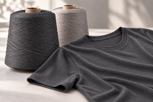 Qmaloft All-Polyester Stretch Knit T-Shirt
